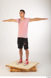  Colin black shorts clothing pink t shirt red shoes standing t-pose whole body 0002.jpg